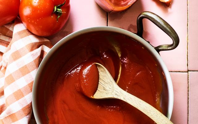Zelfgemaakte ketchup