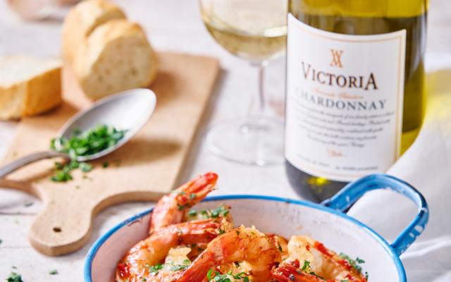 Scampi’s met knoflookboter