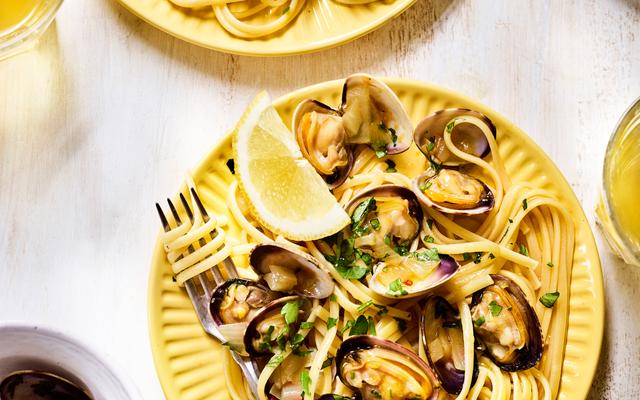Zuiderse pasta alle vongole