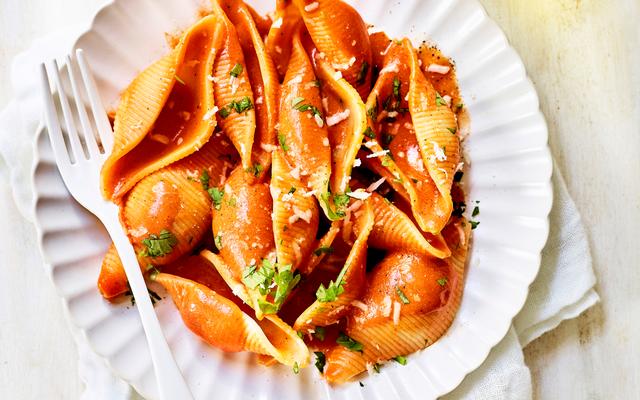 Klassieke pasta alla vodka van Gigi Hadid
