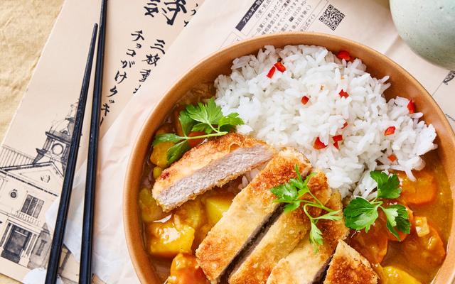 Japanse katsu curry