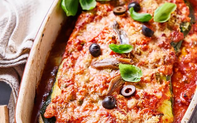 Lasagne puttanesca