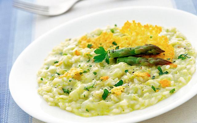 Risotto met asperges