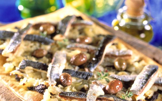 Tarte aux sardines fraîches et aux bettes