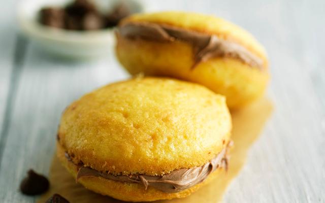 Whoopies met chocoladecrème