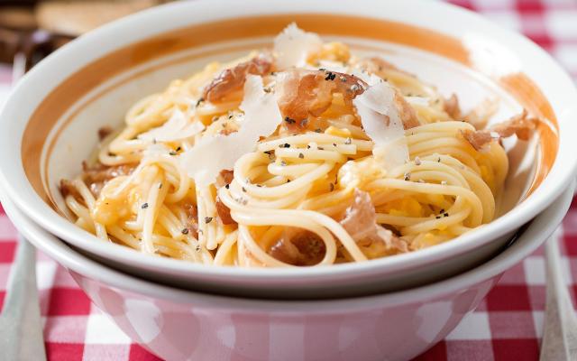 Spaghetti carbonara (2)