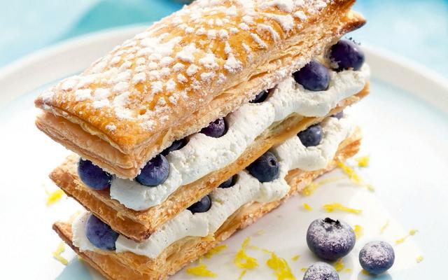 Millefeuille met citroencrème