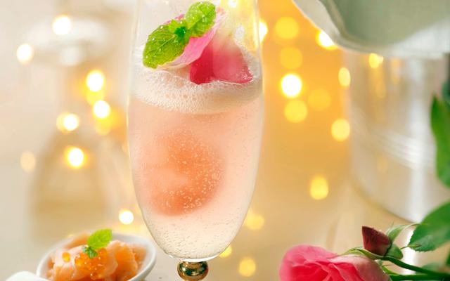 Rosé-ijs cocktail