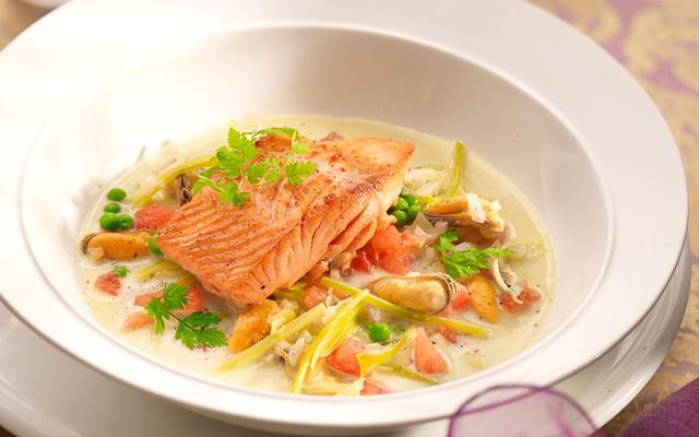 Zalm à la nage