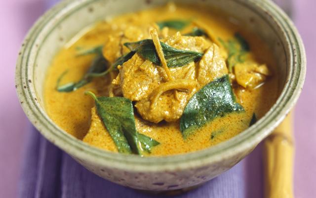 Curry de porc au gingembre