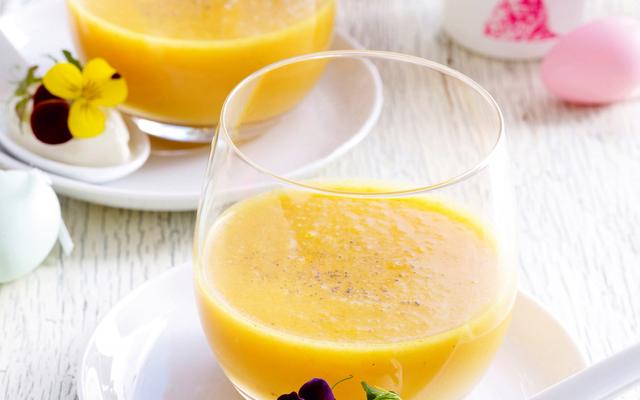 Wortelvelouté met mascarpone