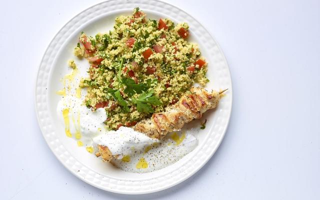 Taboulé met gegrilde kip