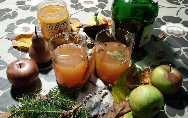 De appelsap-glühwein van Persmobiel
