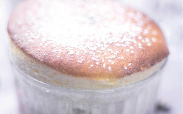 Soufflé met bramen
