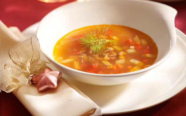 Garnalenconsommé