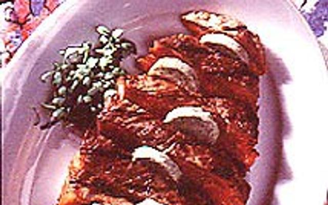 Côte à l'os met peterselieboter