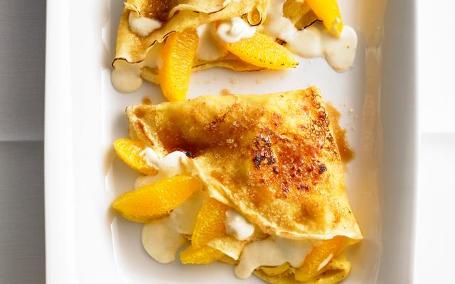 Flensjes met sinaascrème