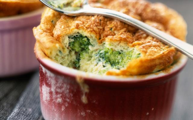 Broccoli soufflé