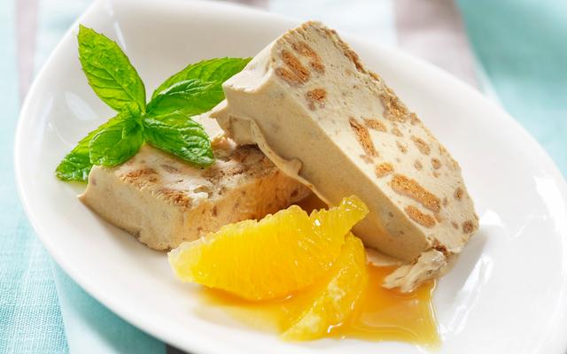 IJskoude speculaasterrine met sinaaskaramel