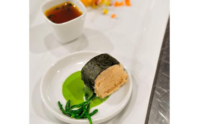 Tempura van wijtingfilets met béarnaisesaus