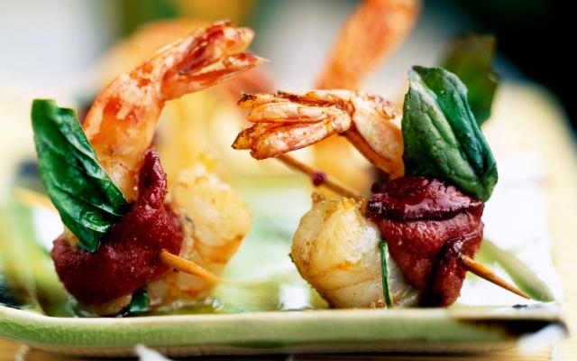Gamba's met eendenborst
