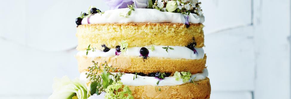 Gateau A Etages Aux Myrtilles Cuisine Et Recettes Recette Femmes D Aujourd Hui Delices