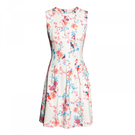 Mouwloze jurk € 39,95