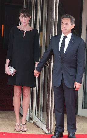2. Carla Bruni & Nicolas Sarkozy