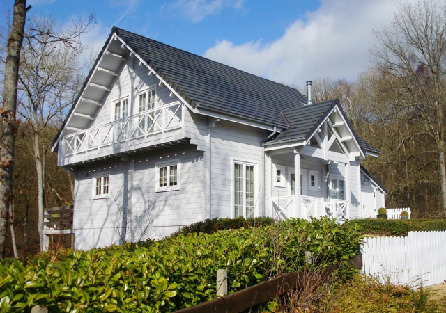 7. Little wooden palace in Durbuy