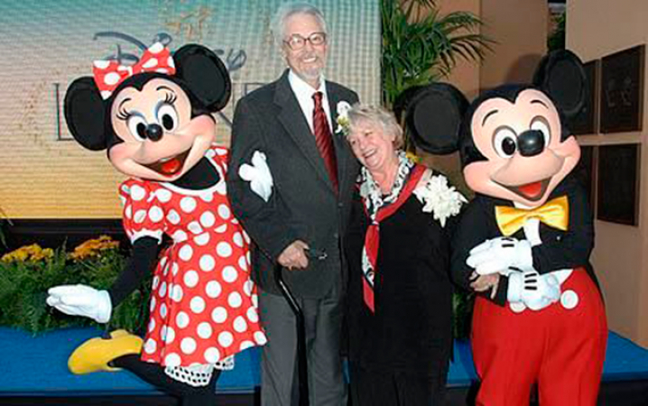 2. De acteurs die de originele stemmen van Mickey en Minnie Mouse inspraken, waren in het echte leven getrouwd.