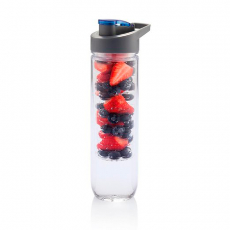 Waterfles met infuser Looqs