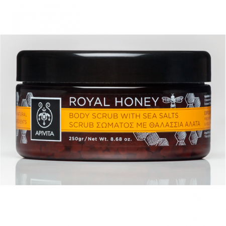 Bodyscrub met zeezout en honingextract