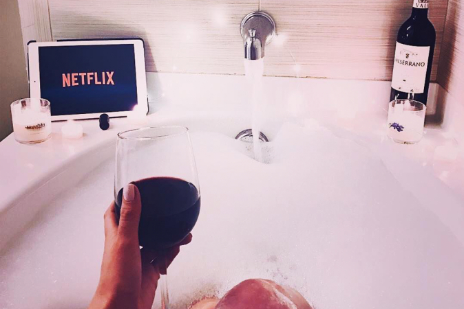 Organiseer een Netflixmarathon