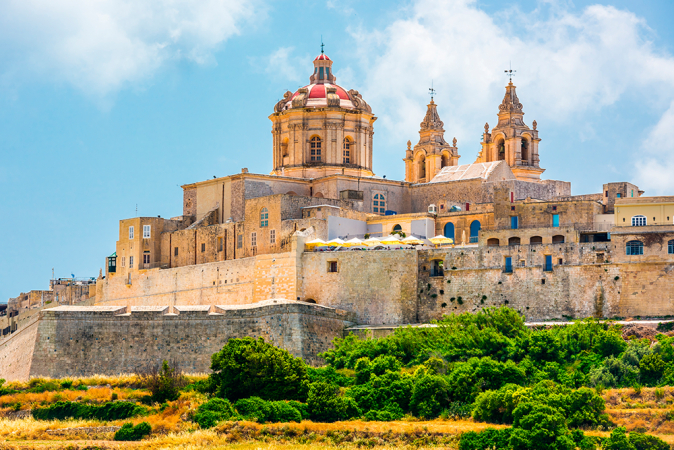 2. Mdina et Zebbug à Malte