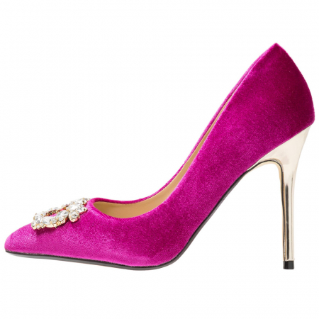 chaussure rose fushia mariage