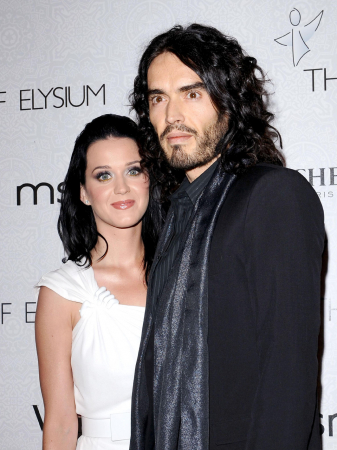 Katy Perry en Russell Brand
