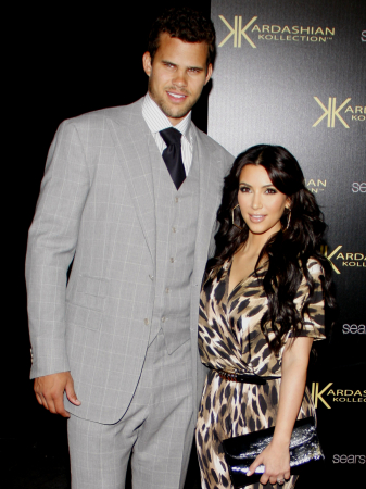 Kim Kardashian en Kris Humphries