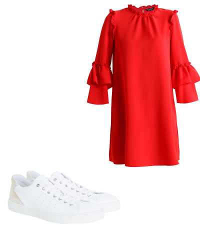 Wonderlijk 8 stijlvolle manieren om je rode jurk te combineren HU-21
