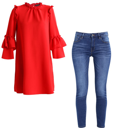 Verbazingwekkend 8 stijlvolle manieren om je rode jurk te combineren BI-03