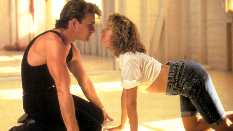 Patrick Swayze et Jennifer Grey