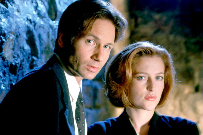 Gilian Anderson et David Duchovny