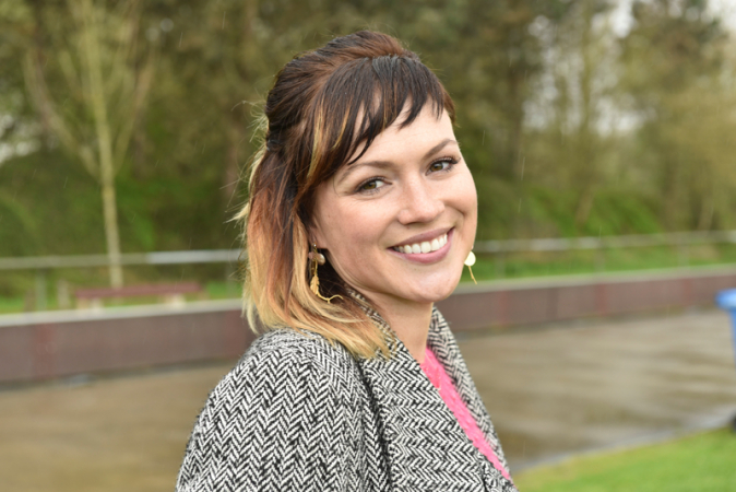 Actrice Erika Van Tielen