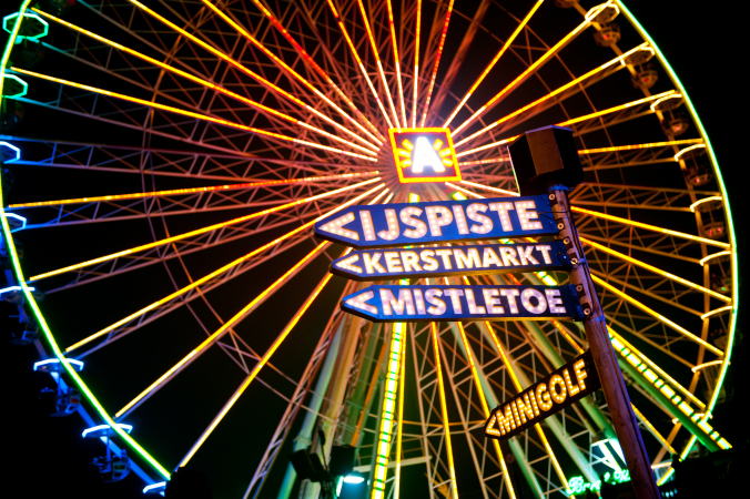 Faire un tour sur la Grande roue