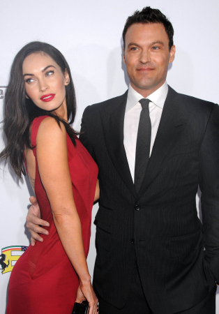 Megan Fox (31) en Brian Austin Green (44)