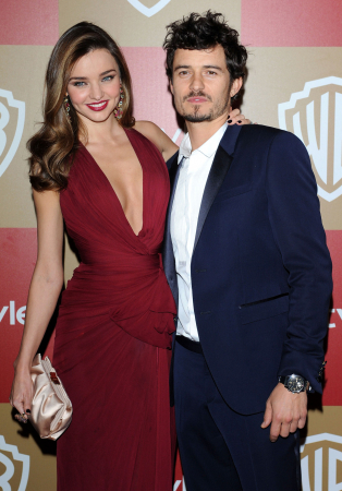 Miranda Kerr (34) en Orlando Bloom (41)