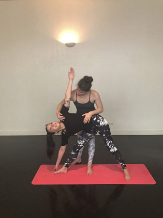 Seks- en bodyredactrice Elien test ashtangayoga