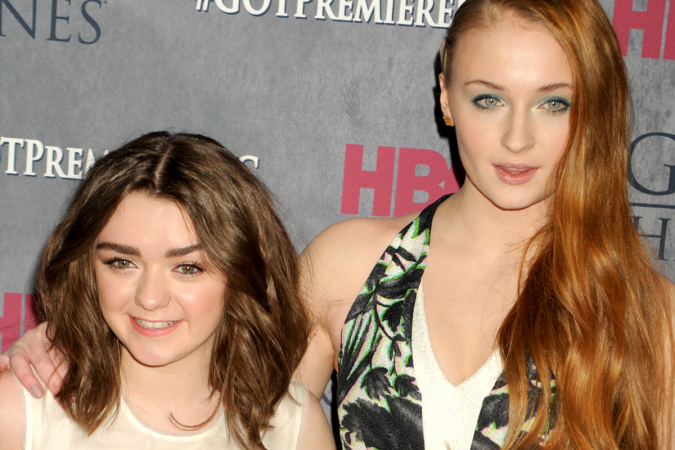 Maisie Williams et Sophie Turner