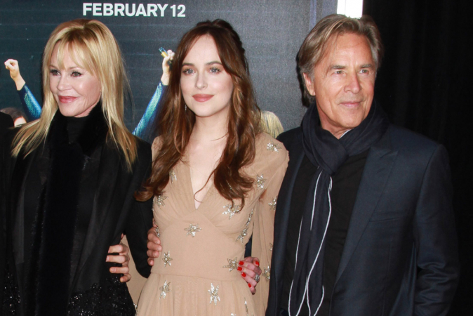 Dakota Johnson is de dochter van Melanie Griffith en Don Johnson