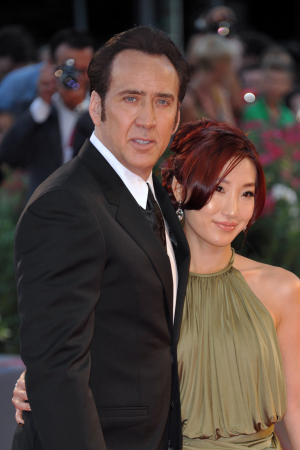 Nicolas Cage en Alice Kim