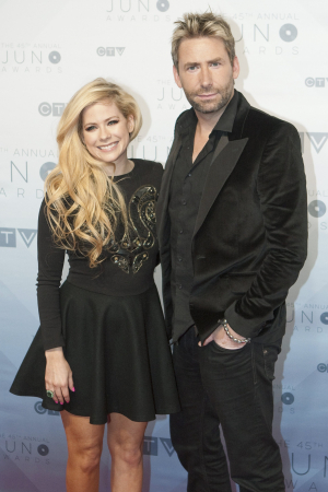 Avril Lavigne en Chad Kroeger